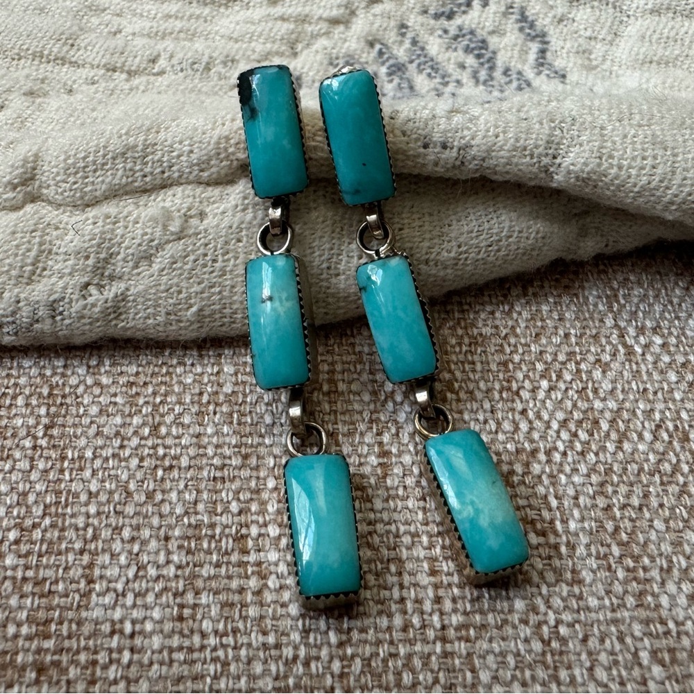 Turquoise Dangle Earrings